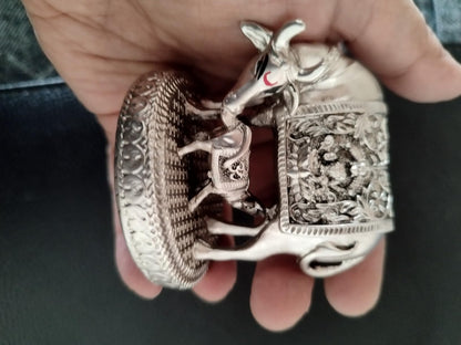 Kamdhenu Cow and Calf Statue