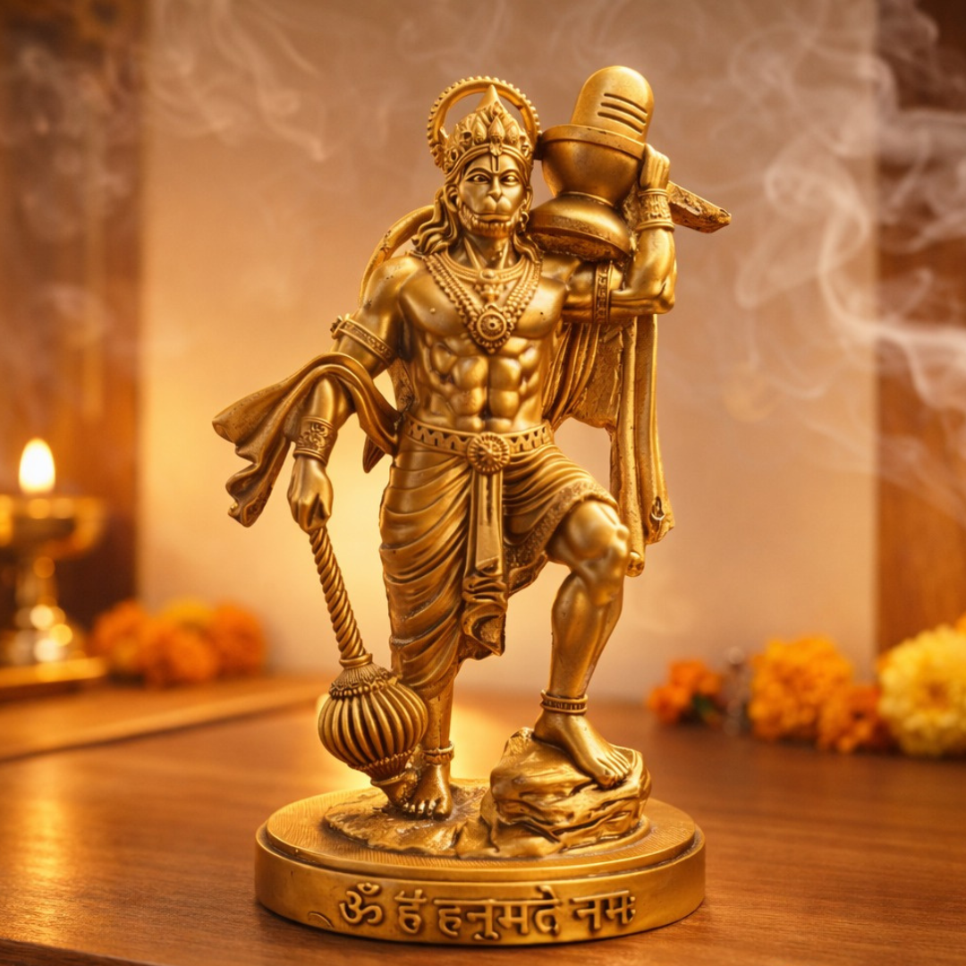 Divine Hanuman Idol with Shivling | Limited Edition
