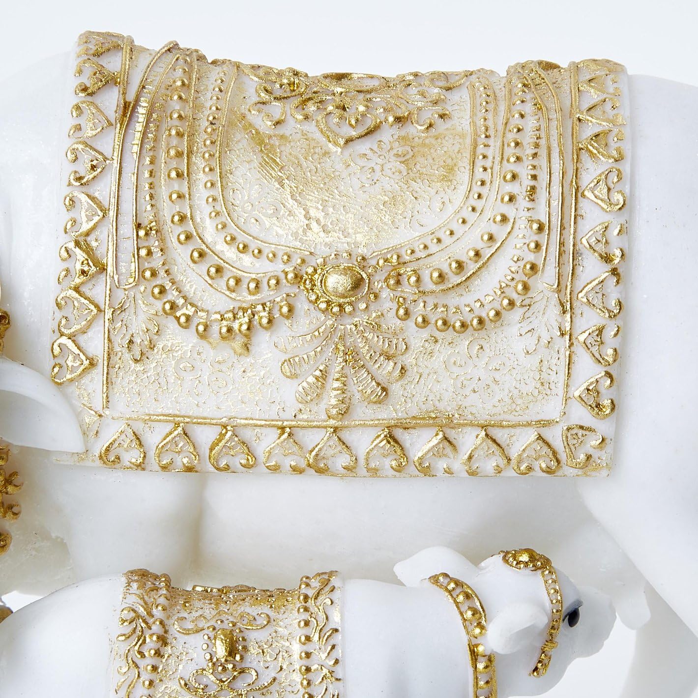 Kamdhenu Cow and Calf - Golden Plated