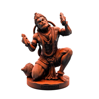 Ram Rasik Hanuman Idol - Sindoor
